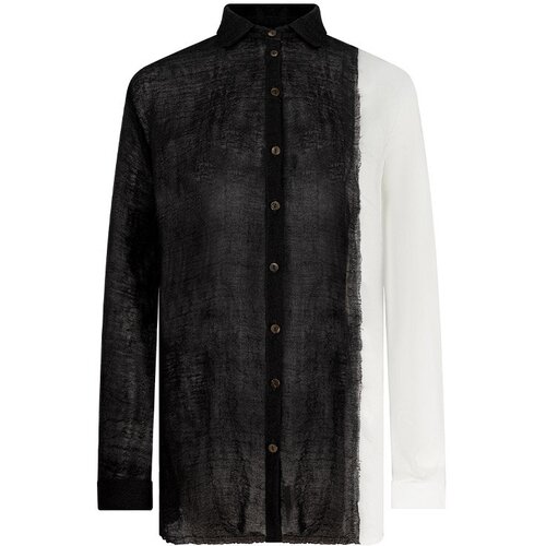 Рубашка  Marc Point, классический стиль, размер 42, черный