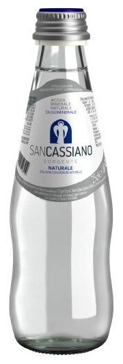 Вода минеральная природная питьевая негазированная Сан Кассиано 0,25 л. Италия