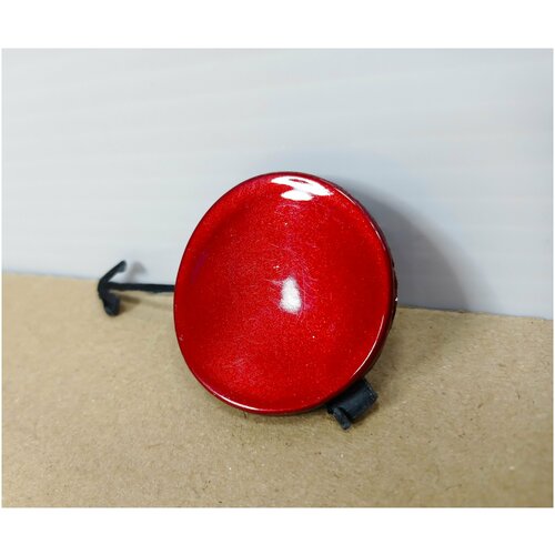 Заглушка в цвет под крюк Hyundai solaris 1 Хендай Соларис (2010-2014) TDY- GRANET RED-Красный