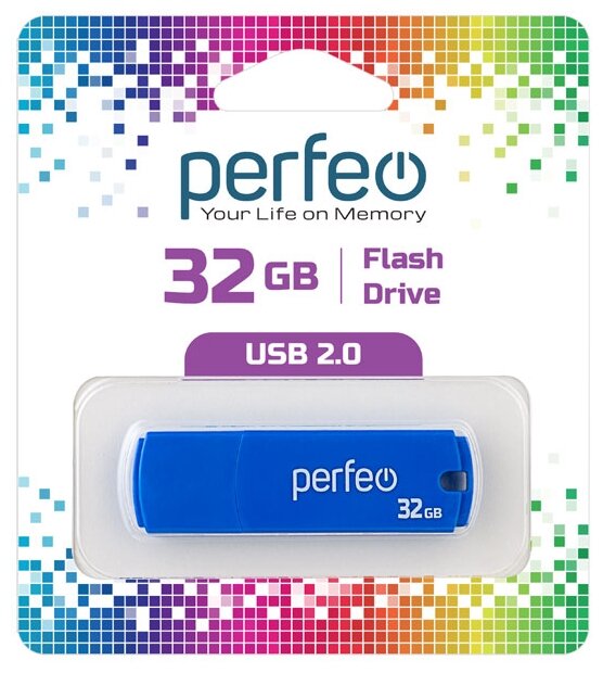 USB флешка Perfeo USB 32GB C05 синяя