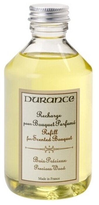 Наполнитель для аромадиффузора Durance Refill For Scented Bouquet Precious Wood, 250 мл (драгоценное дерево)