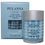 PULANNA Collagen Multi-Active Cream Мультиактивный крем с коллагеном для лица и шеи, 60 г - изображение