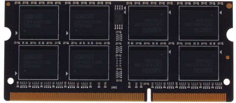 Память SoDimm AMD 1x4Gb DDR3 1600Mhz (R534G1601S1SL-U) - фото №7