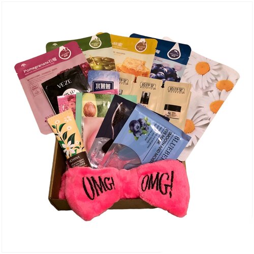 Подарочный набор косметический /маски и патчи для лица