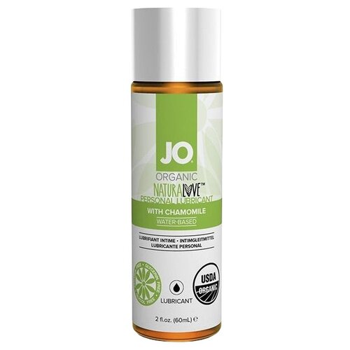 JO Naturalove USDA Organic Personal Lubricant, 480 г, 60 мл