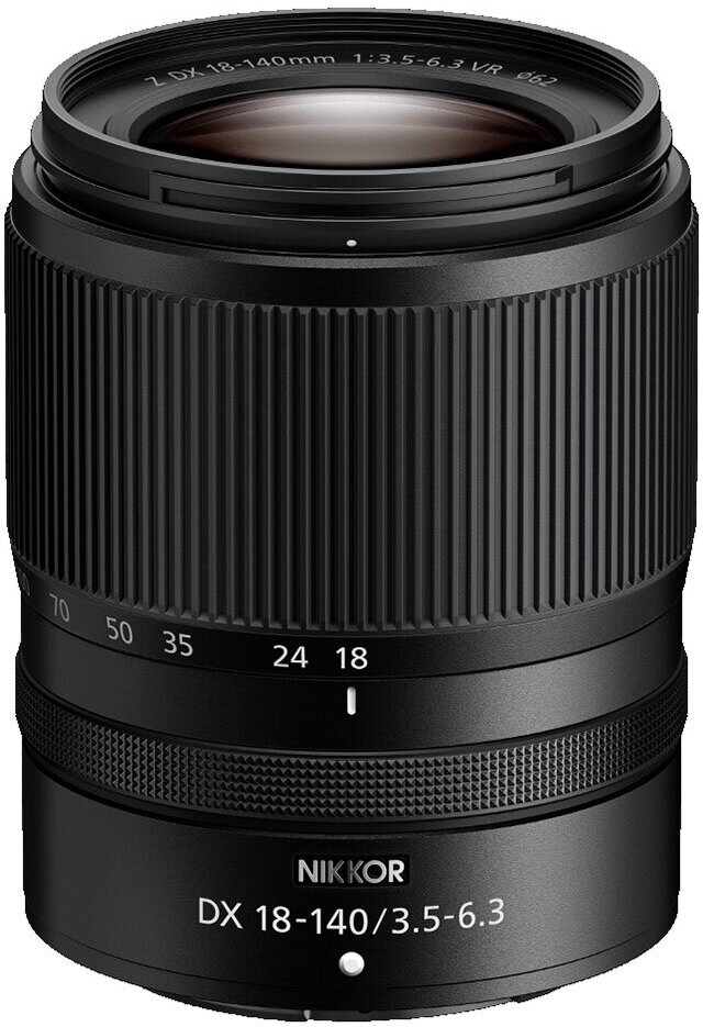 Nikon 18-140mm f/3.5-6.3 VR Nikkor Z DX, черный