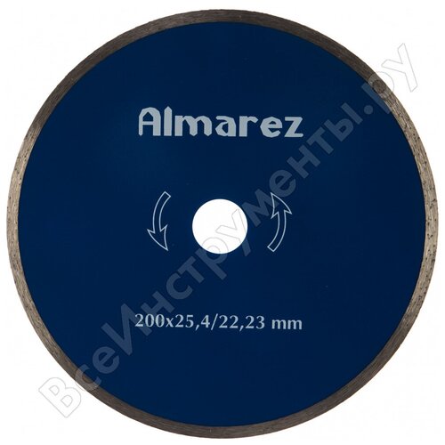 Диск алмазный Almarez 200*25,4*22,2 мм 302200 диск алмазный almarez 200 25 4 22 2 мм 302200