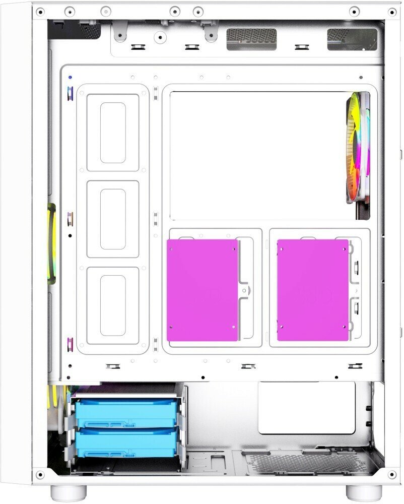 Корпус Powercase Alisio X4W, белый (CAXW-L4)