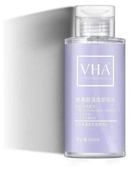 Эмульсия для снятия макияжа Vha с аминокислотами шелка, 500 мл