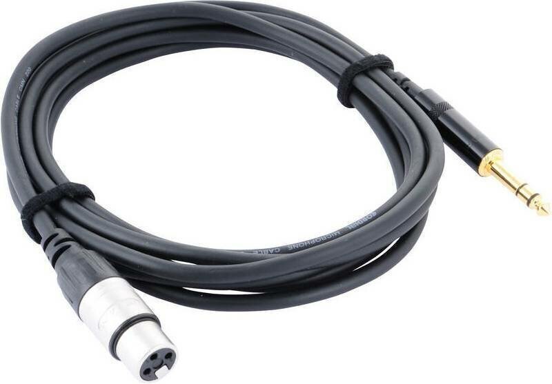 Cordial CFM 3 FV Инструментальный кабель XLR female/джек стерео