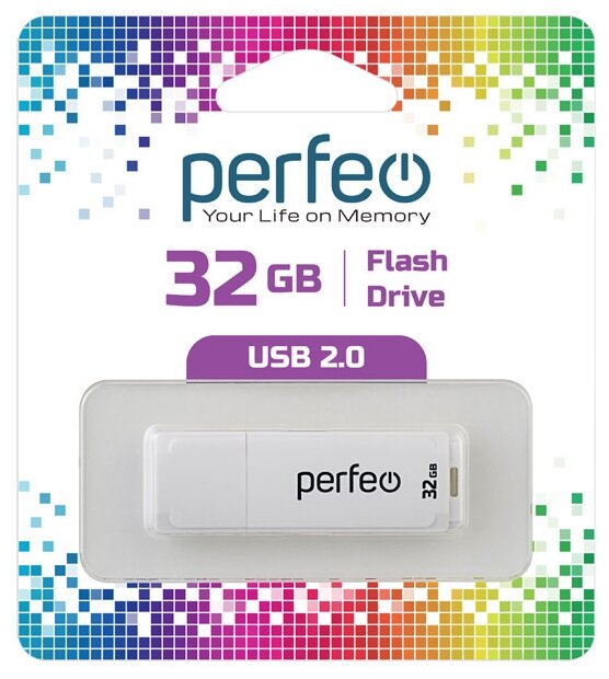 USB  Perfeo USB 32GB C04 White