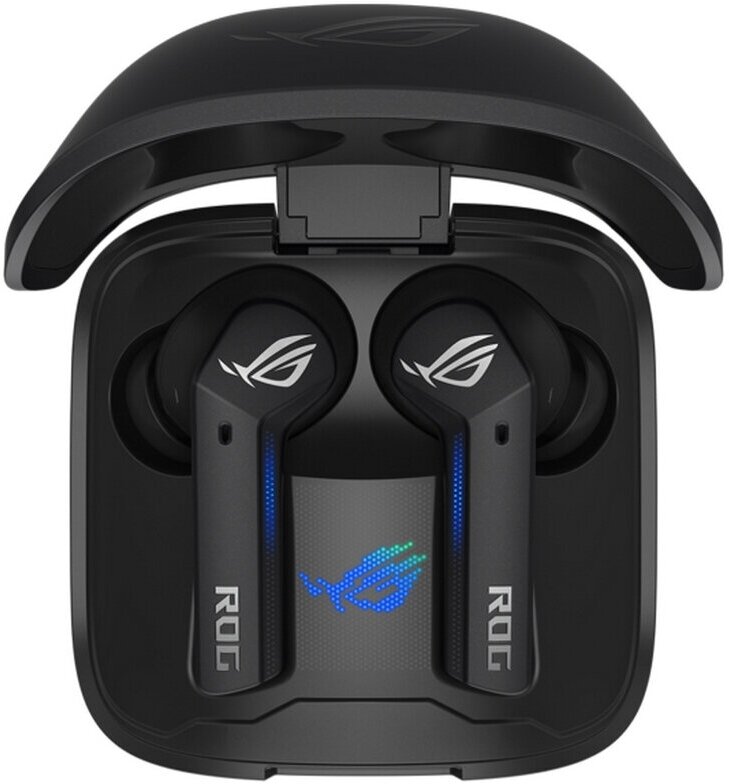Наушники игровые беспроводные ASUS ROG CETRA TRUE WIRELESS (90YH03G1-B5UA00) черные с синим