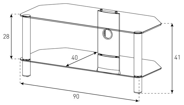 Стойка под телевизор Sonorous - фото №4