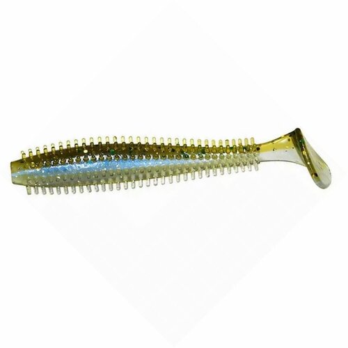 Kosadaka Приманка силиконовая (мягкая) Виброхвост KOSADAKA SPIKEY SHAD (SSH-120-BBR / 4,8 / BBR)