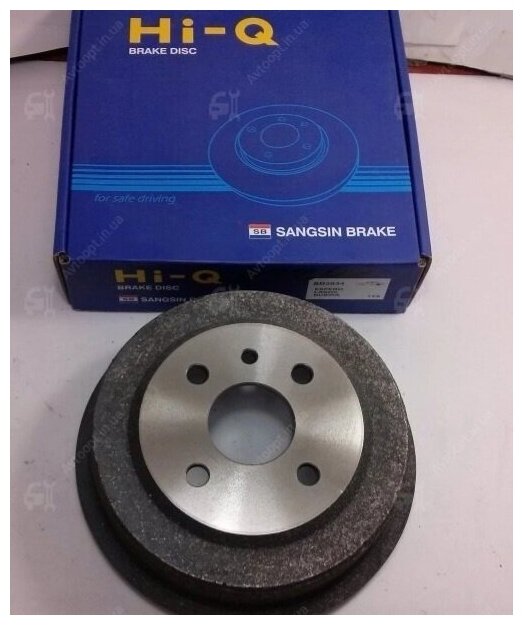Барабан тормозной. Hyundai Accent 1.3-1.6/1.5CRDi 94