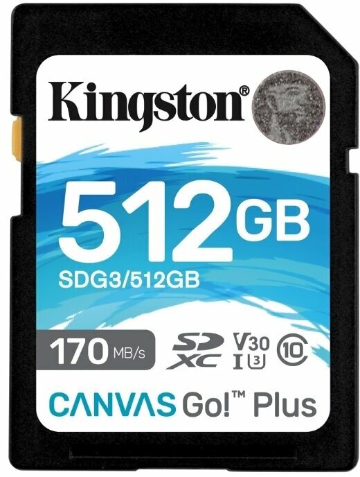 Карта памяти Kingston SDG3/512GB