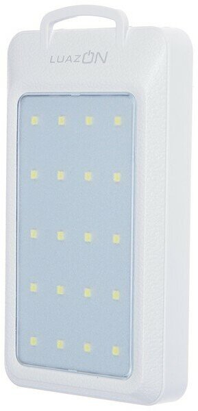 Luazon Home Внешний аккумулятор LuazON PB-09, 7000 мАч, 2хUSB, microUSB, 1 A, солнеч бат, фонарик, компас