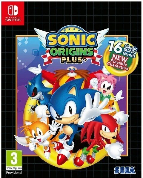 Sonic Origins Plus [Switch, английская версия]