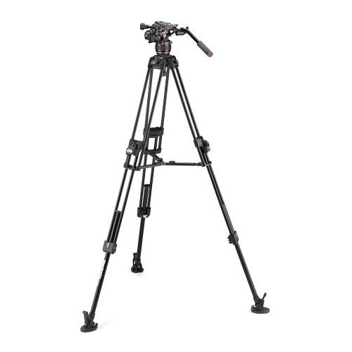 Штатив Manfrotto Nitrotech 608 + 645 Fast Twin (MVK608TWINFA), черный