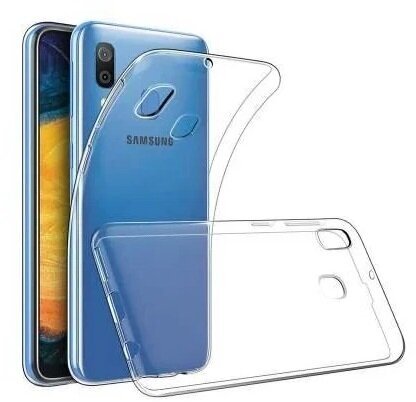 Чехол-накладка для Samsung SM-A215 Galaxy A21 (Галакси А21) силикон прозрачный