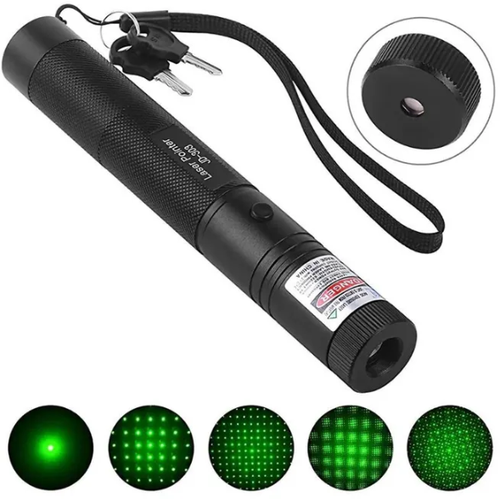 Усиленная лазерная указка YL-303 / зеленый луч / лазер для кошек походов кемпинга