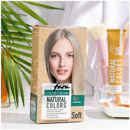 Краска для волос FARA Natural Colors Soft 354 платина, 116 г