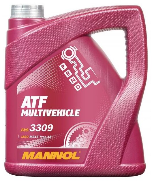 MANNOL ATF Multivehicle JWS 3309 масло трансмиссионное (4л.) 8218