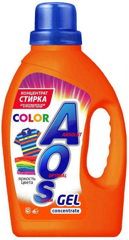 Гель д/стирки AOS Color 1,3кг 1462073 634-3