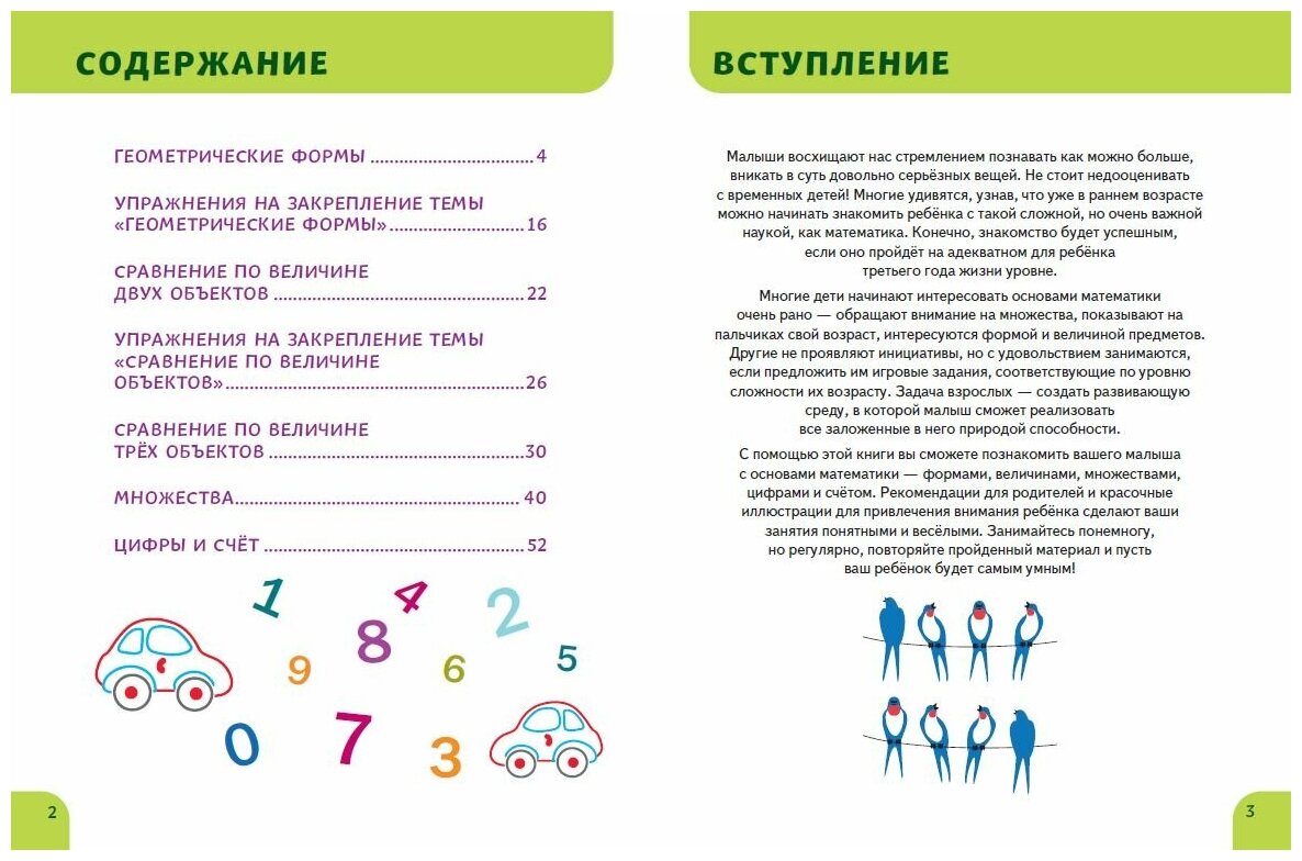 Основы математики. Первые занятия для малышей - фото №3