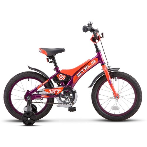 Детский велосипед Stels - Jet 16 Z010 2020 Фиолетовый Оранжевый 9160₽