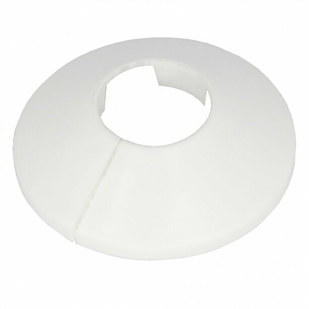 MasterProf Чашка декоративная отражатель 55х28Х12мм разъемная пластик белая 2 шт ИС.130728
