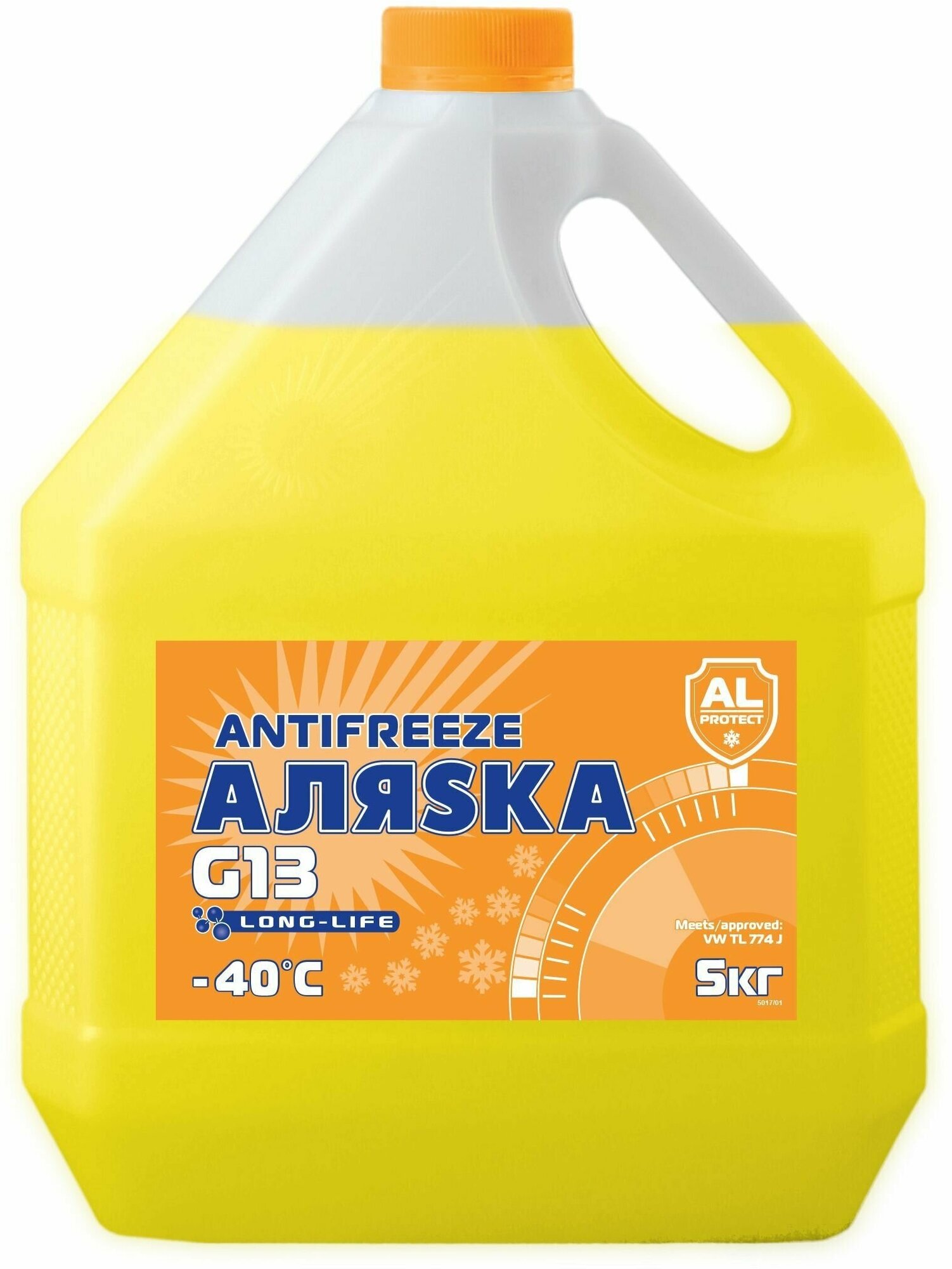 Антифриз Аляsка Antifreeze Long Life -40°C G13