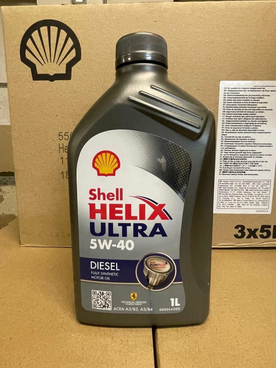 Моторное масло Shell - фото №5