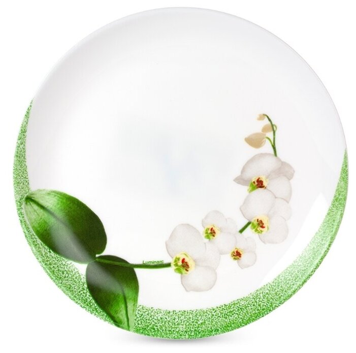 Luminarc Тарелка десертная White Orchid 21 см