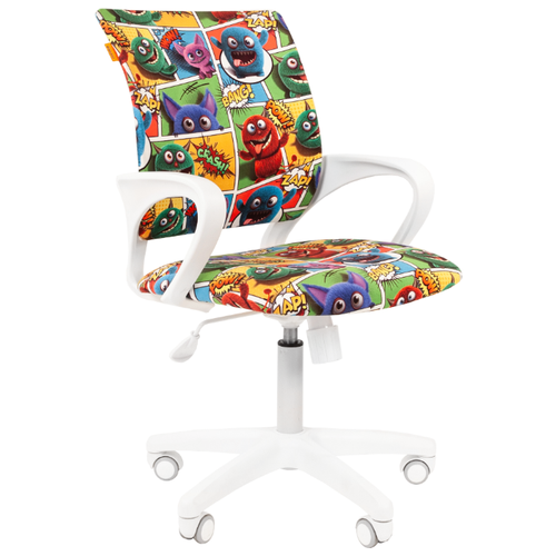 фото Компьютерное кресло chairman kids 103 детское, обивка: текстиль, цвет: монстры