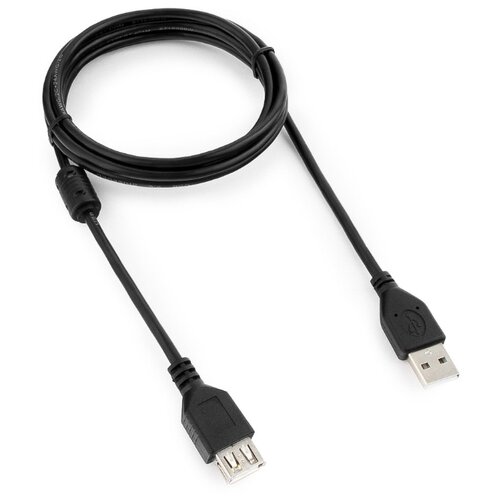 фото Удлинитель Cablexpert USB - USB (CCF-USB2-AMAF-6) 1.8 м черный