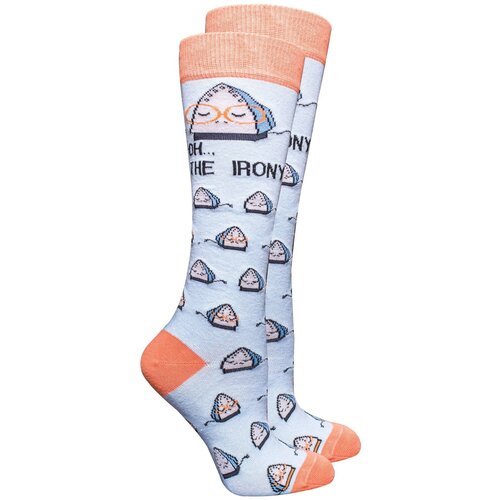 Гольфы Socks n Socks, размер 4-10 US / 35-40 EU, мультиколор, бежевый, коралловый, розовый, серый, голубой