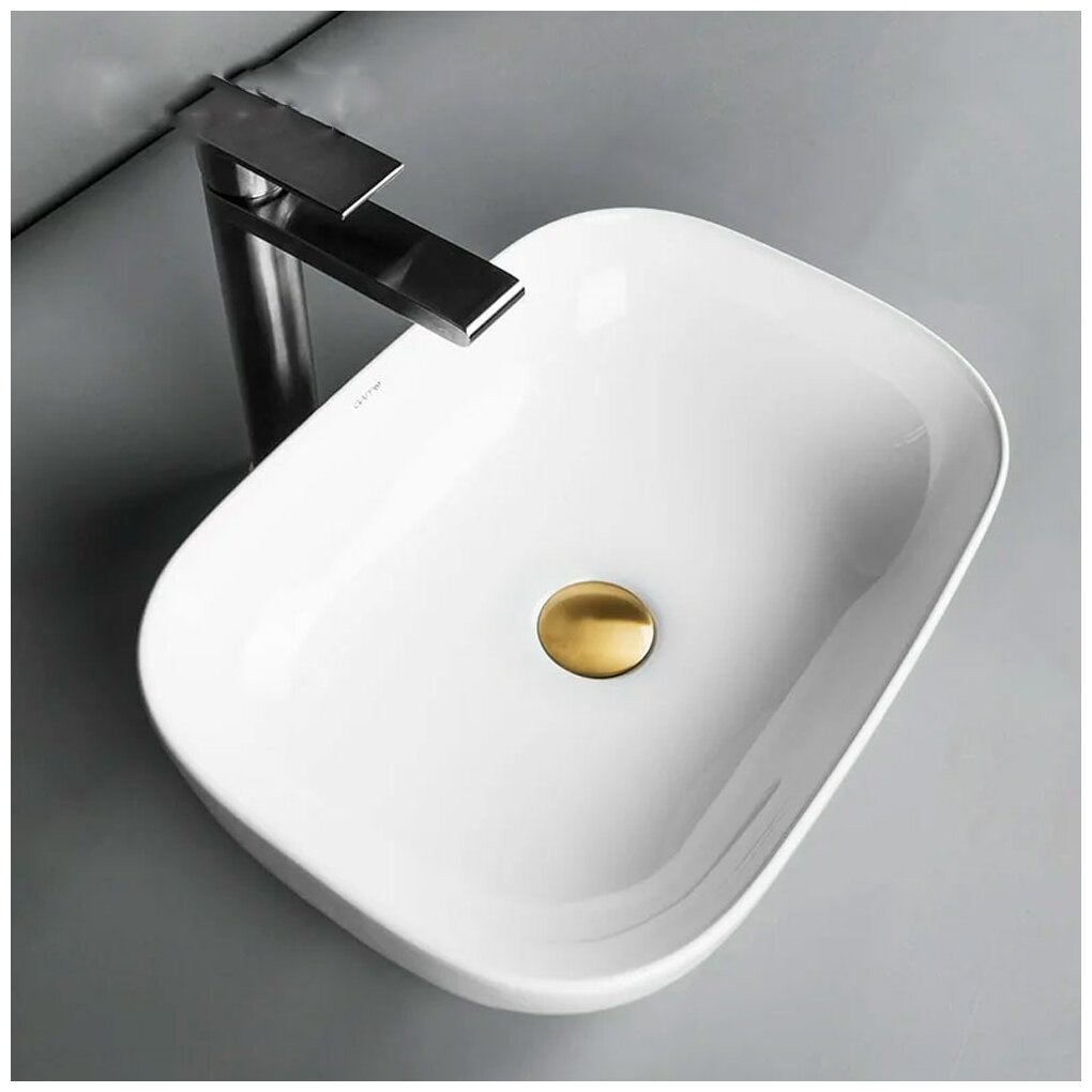 Gappo раковина столешница в ванную раковина для ванной раковина над стиральной ванная умывальник GT402 - фотография № 3