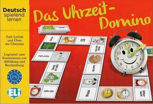 DAS UHRZEIT-DOMINO (A1) / Обучающая игра на немецком языке 