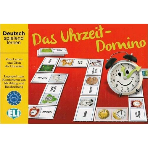 DAS UHRZEIT-DOMINO (A1) / Обучающая игра на немецком языке 