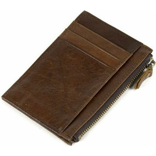 фото Кошелек , натуральная кожа, на кнопках, на молнии, черный нет бренда