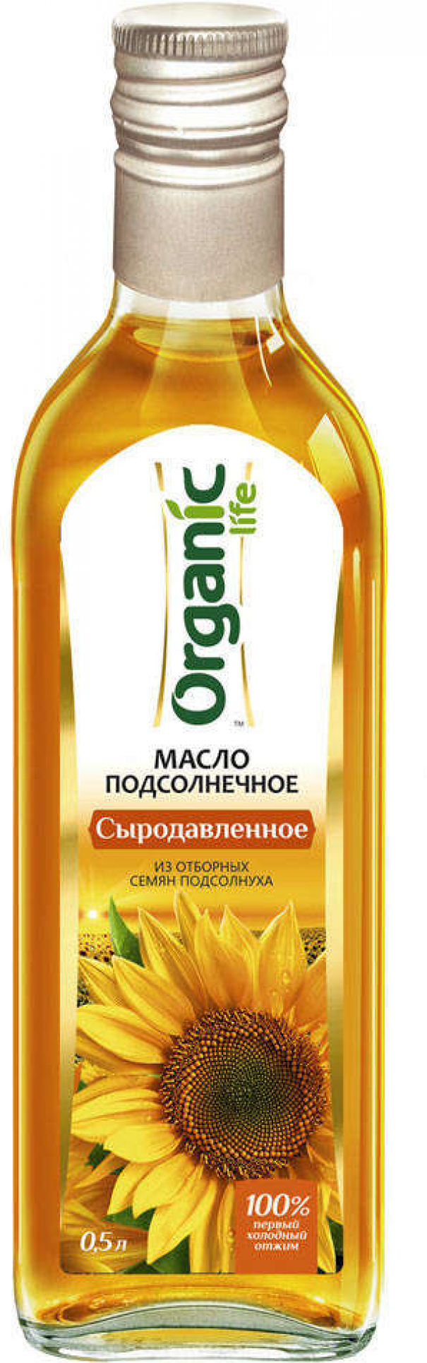 Масло подсолнечное Organic Altay сыродавленное, 0.5 л Organic Life - фото №6