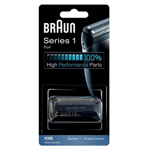 Сетка Braun 10B Foil (Series 1), Series 1, серебристый new shaver foil for braun cruzer3 z4 z5 170s 180 190 190s 1 1715 1735 1775 z40 z50 z60 2615 2675 1000 shaver razor