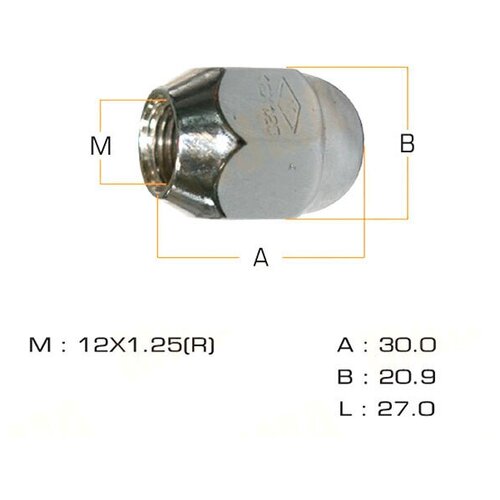 Гайка Колесная Masuma арт. MLS-159