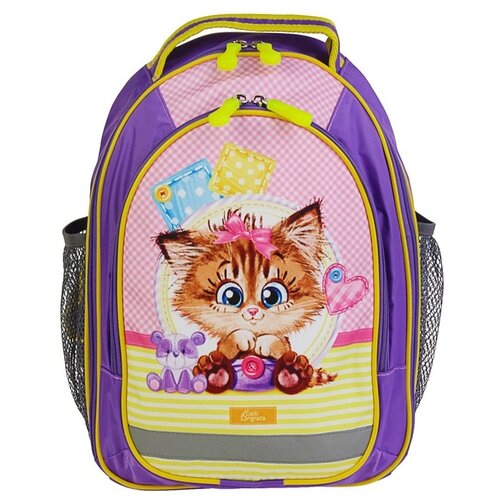 фото Calligrata рюкзак кошечка (2999974), розовый/сиреневый