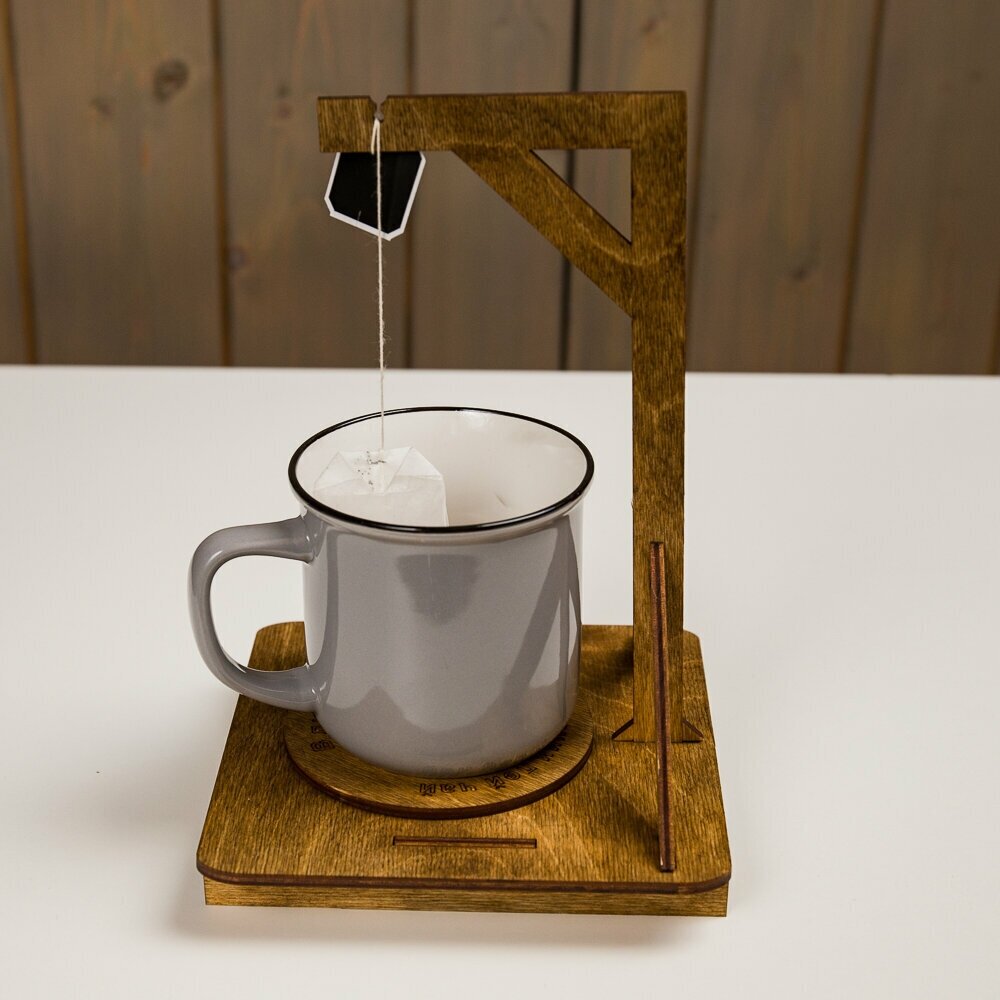 Подставка для чайных пакетиков "Чайная виселица" (виселица для чайных пакетиков, для заваривания чая) - фотография № 6
