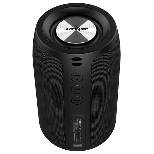 Беспроводная колонка zealot s32 с басами, поддержка AUX, карты памяти, bluetooth 5.0, блютус, черная