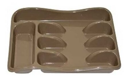 фото Лоток для столовых приборов violet 0601, 33x26x5.5 см