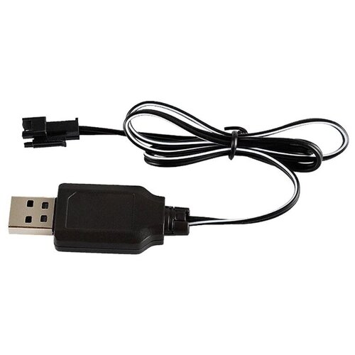 Кабель USB для зарядки аккумуляторов NiCd/NiMH 4.8 В 250 мА, чёрный