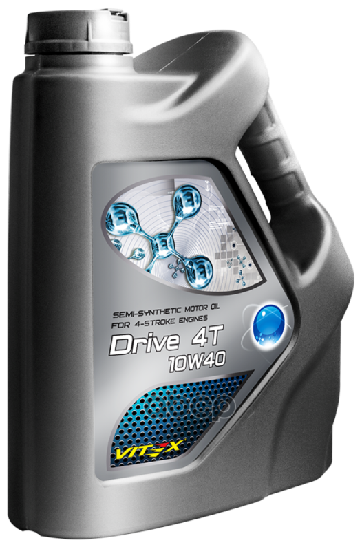 VITEX Масло моторное 10W40 п/синт Drive 4T (4л) (VITEX)